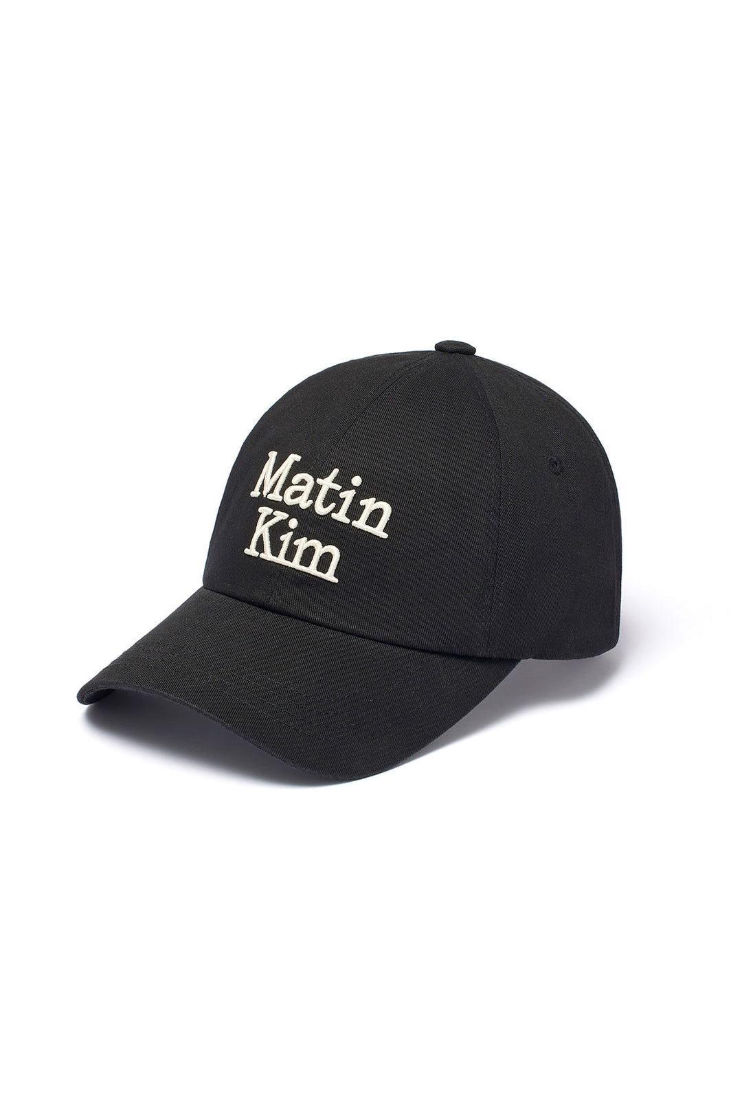 Matin Kim Volume Logo Ball Cap — Black