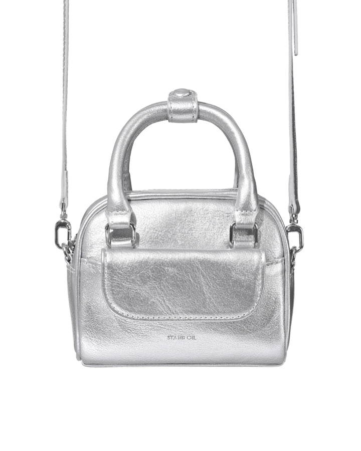 Stand Oil Chubby Bag Tiny — Silver
