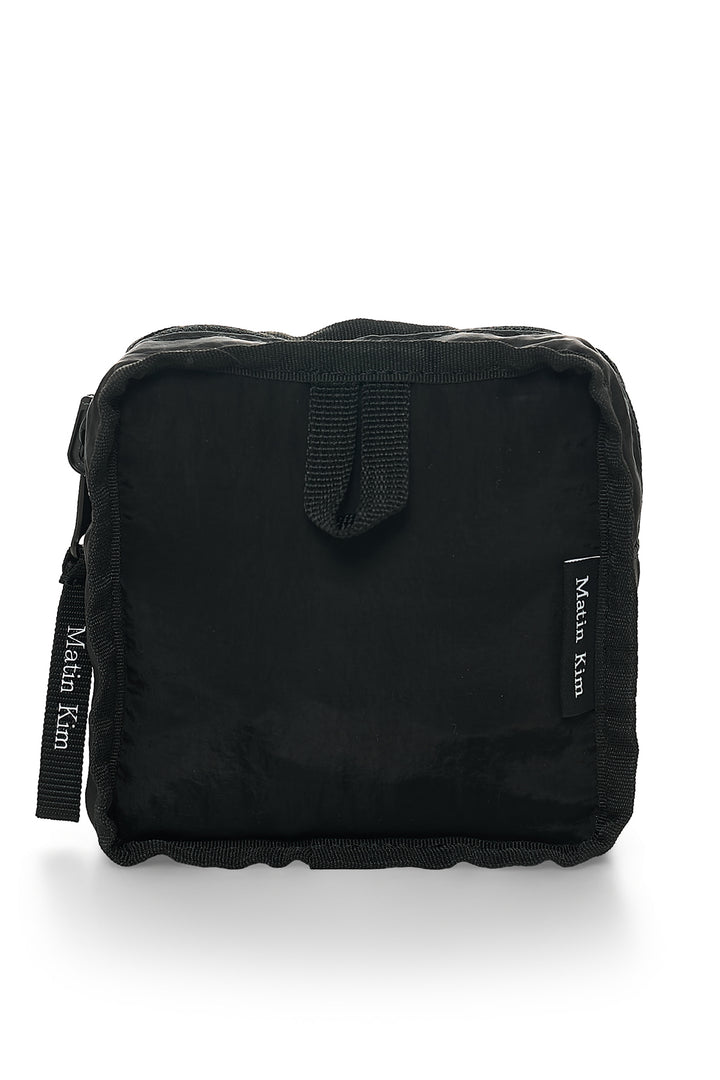 Matin Kim Packable String Shoulder Bag — Black