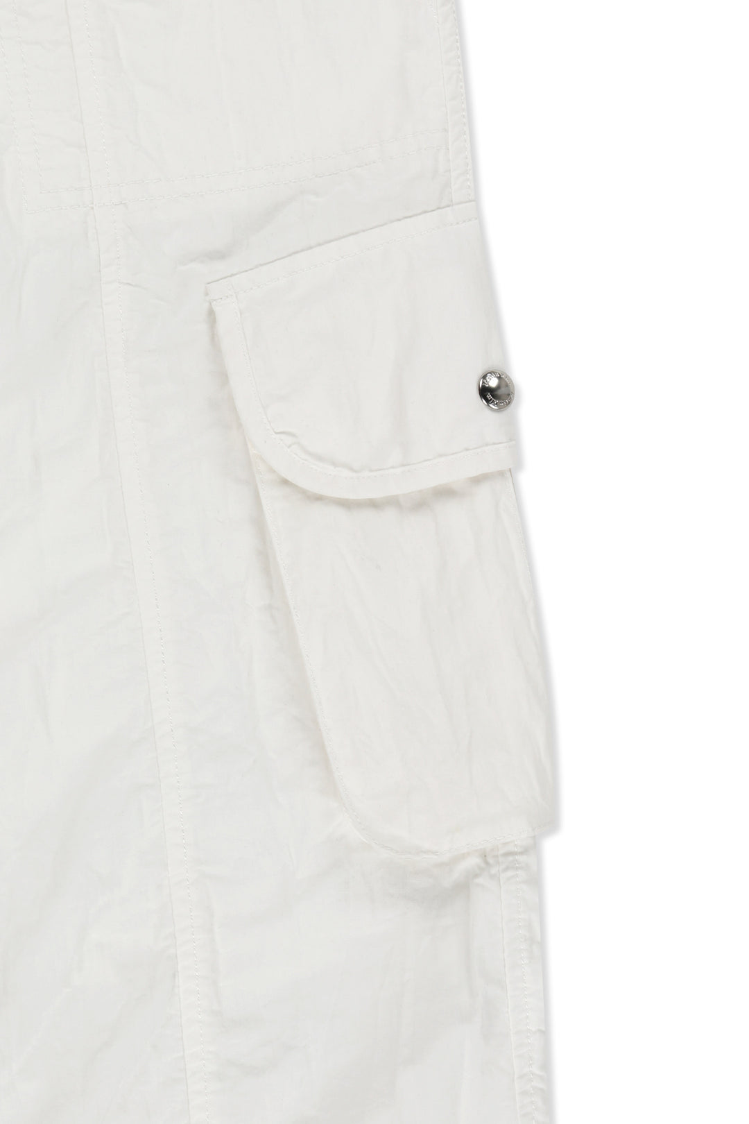 Matin Kim Crinkle Capri Pants — White