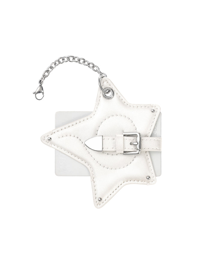 Stand Oil Cosmic Star Keyring — Pearl cream