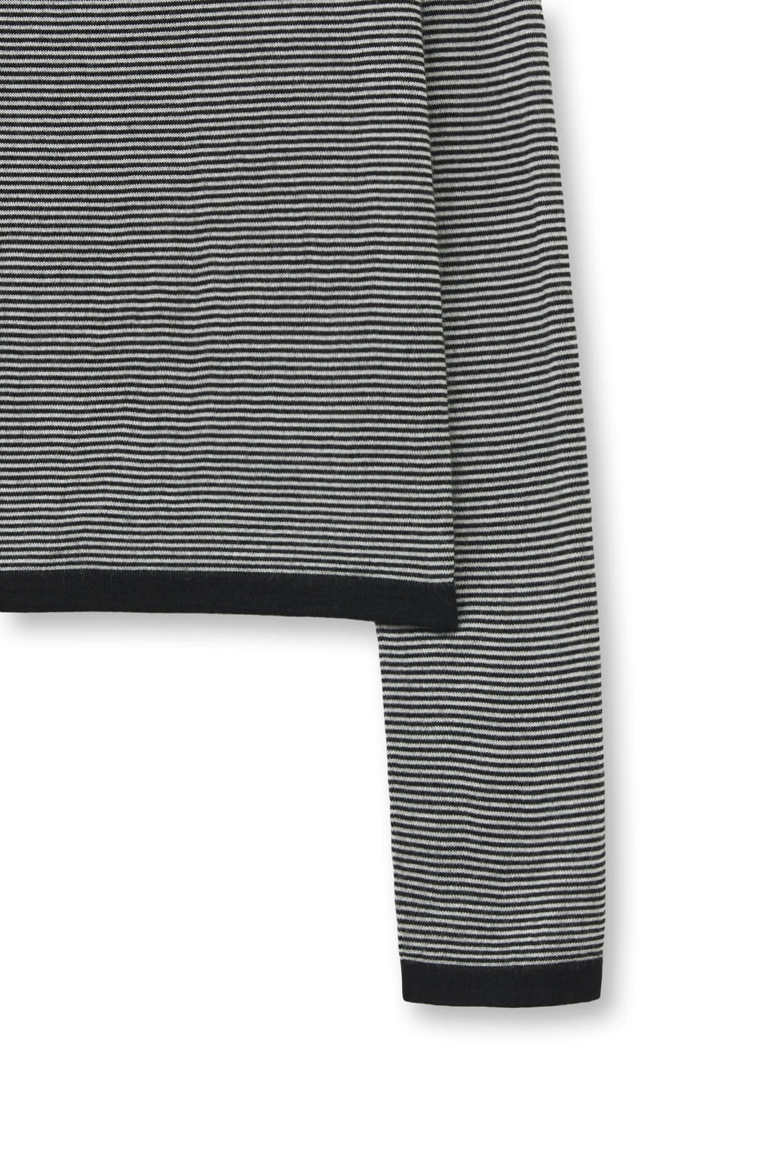 Matin Kim Essential Boat Neck Knit — Black