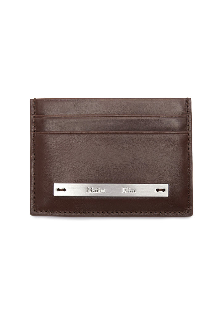 Matin Kim Vintage Card Wallet — Black