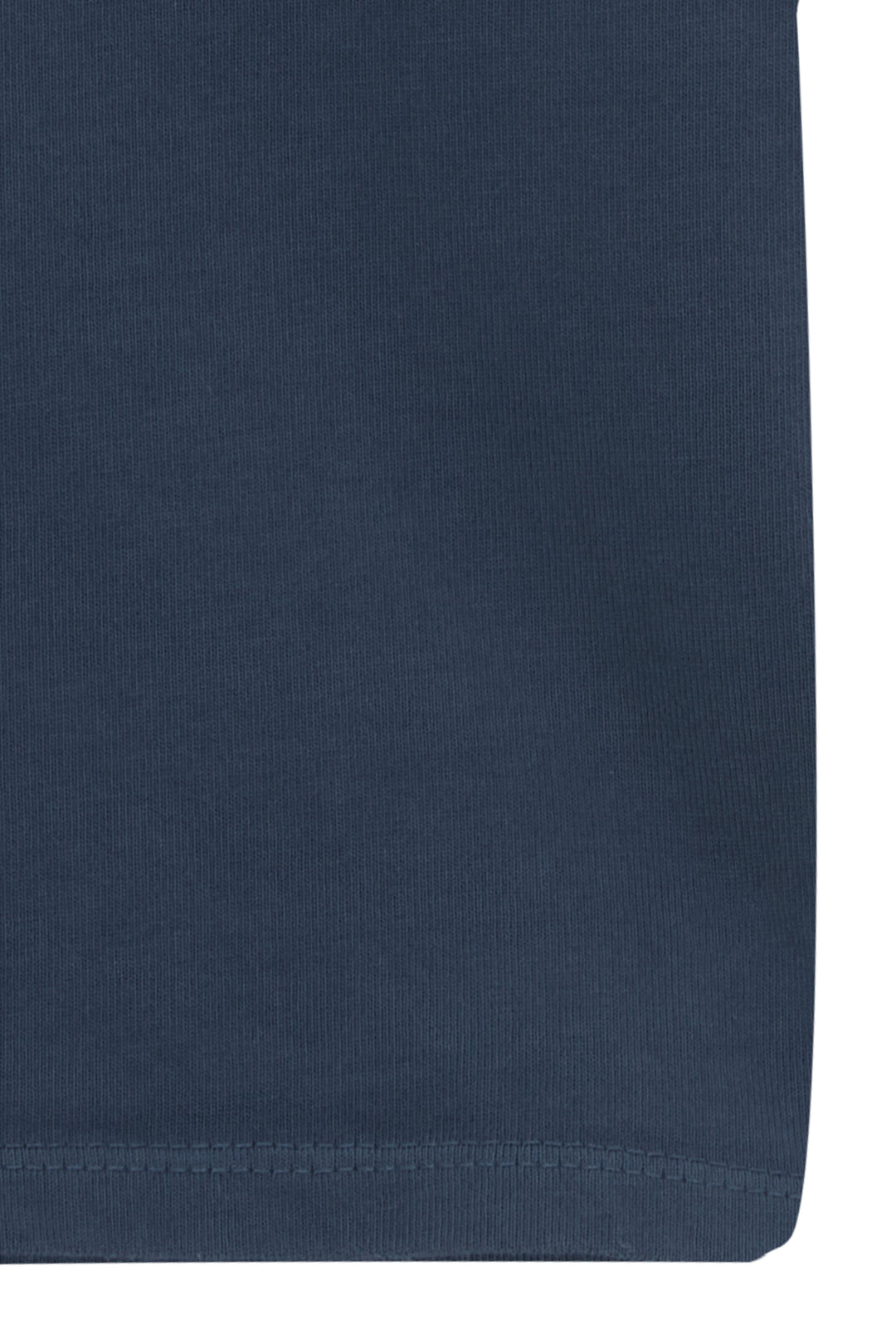 Matin Kim Pigment Cut Out Logo Crop Top — Blue