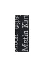 Matin Kim Cracked Logo Muffler — Black