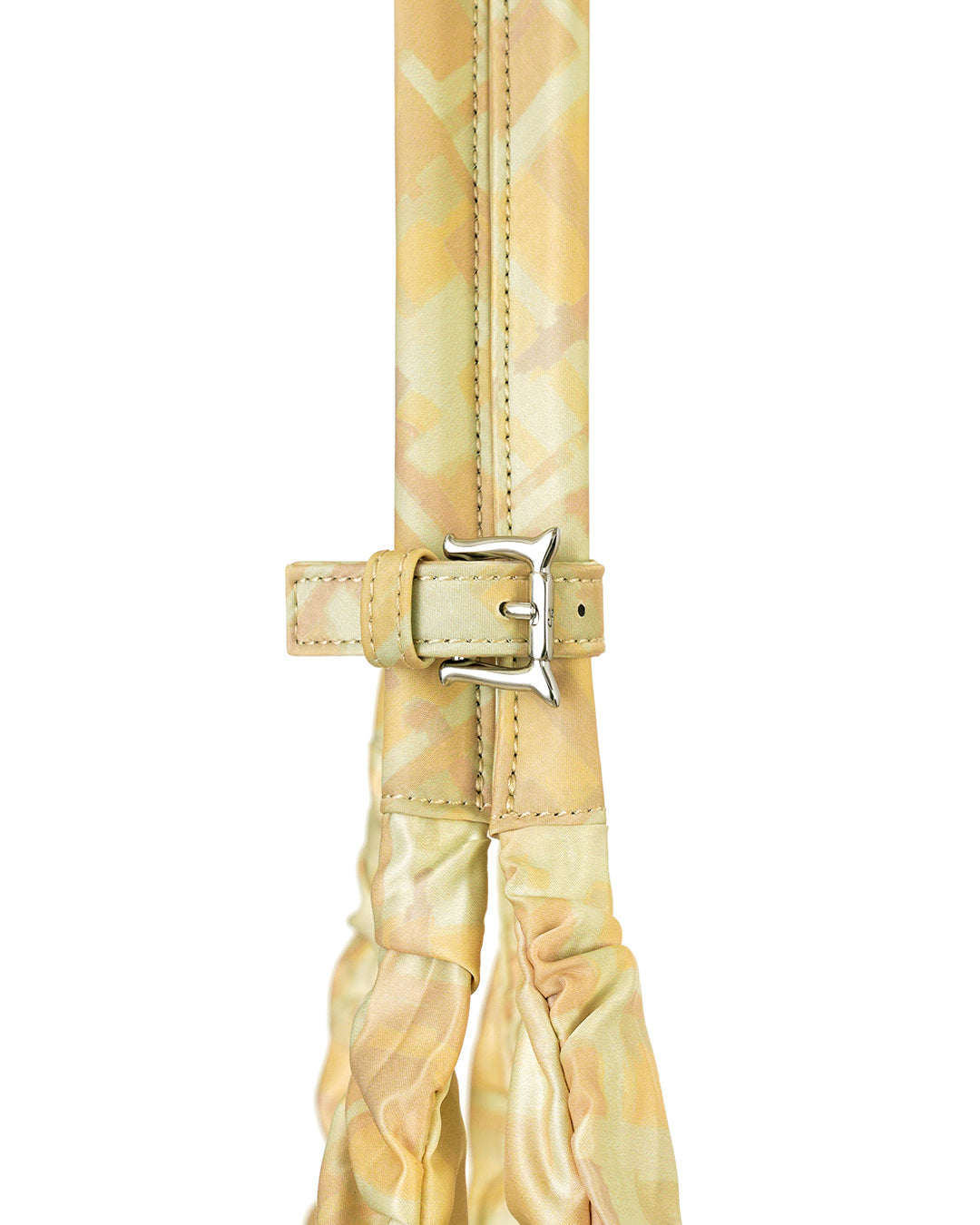 Stand Oil Cloud Ringo Bag — Pleated Shoulder — Butter Plaid