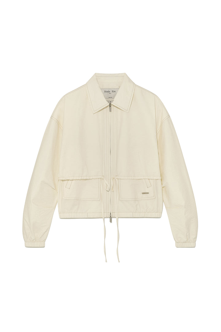 Matin Kim Layered Point String Light Jumper — Ivory