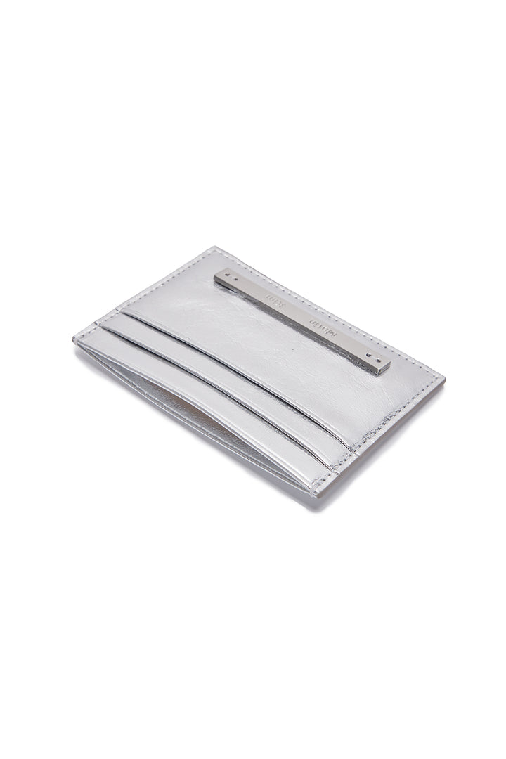 Matin Kim Vintage Card Wallet — Silver