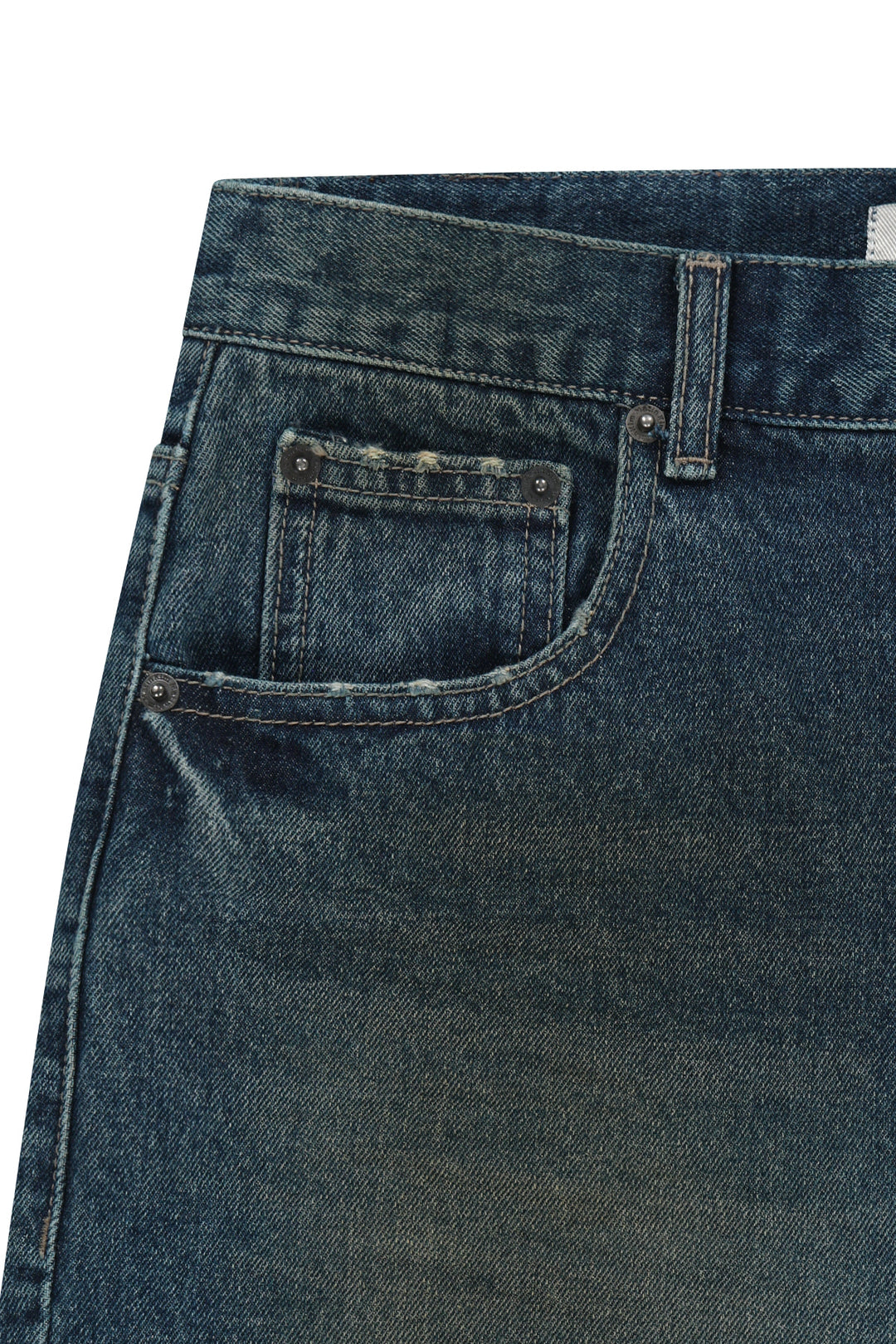 Matin Kim Carpenter Bermuda Denim — Blue