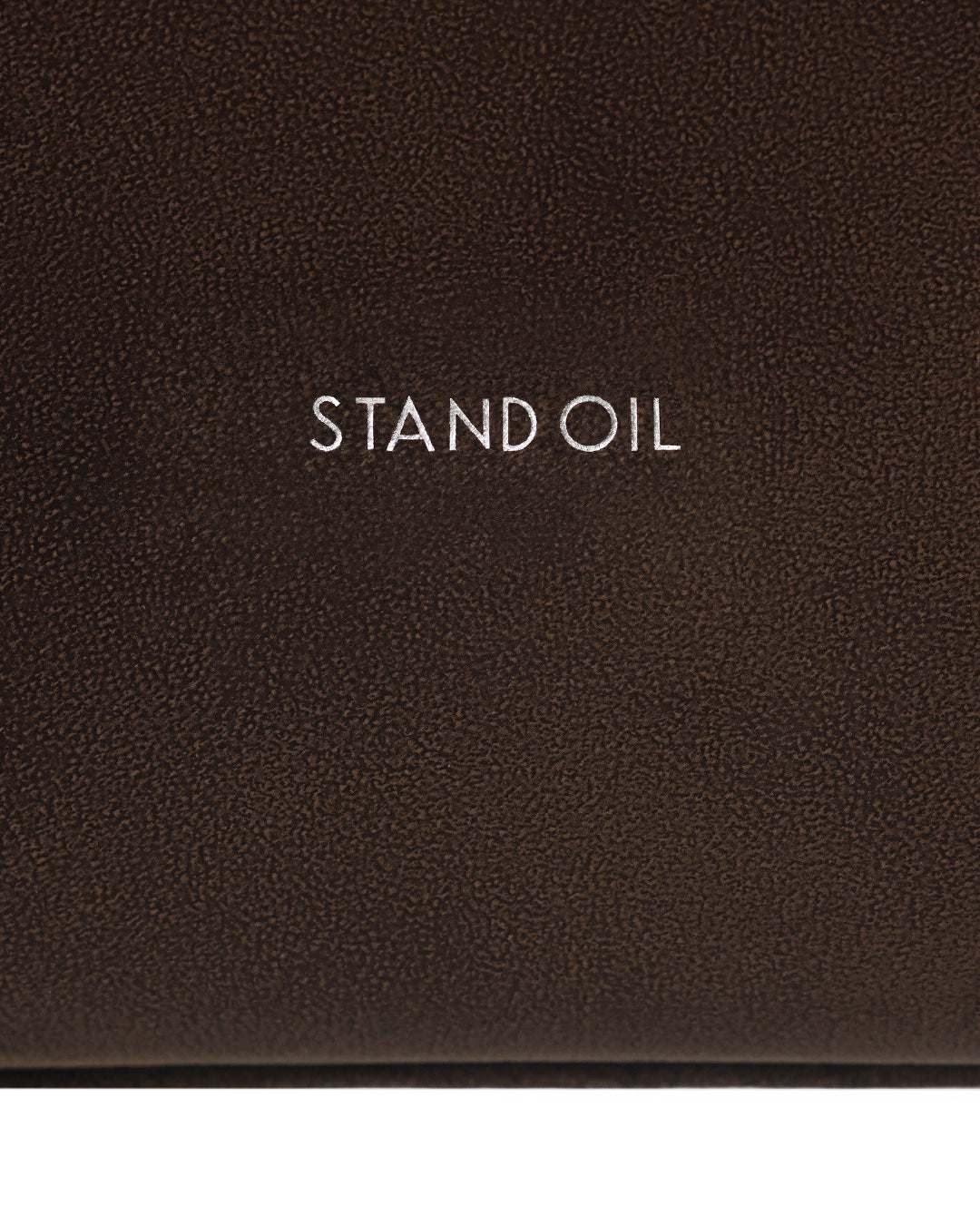 Stand Oil Melly Bag — Glossy Wrinkle Leather — Maroon