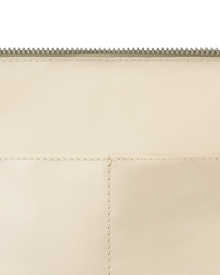 Stand Oil Tickle Bag — Glossy Half-Moon Crossbody — Olive
