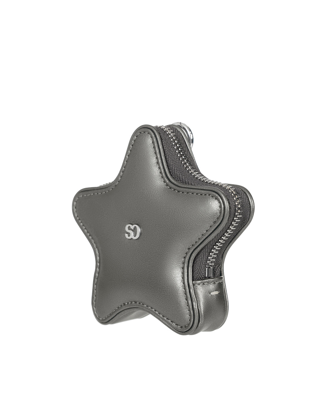 Stand Oil Star Pods Keyring — Metallic Gray