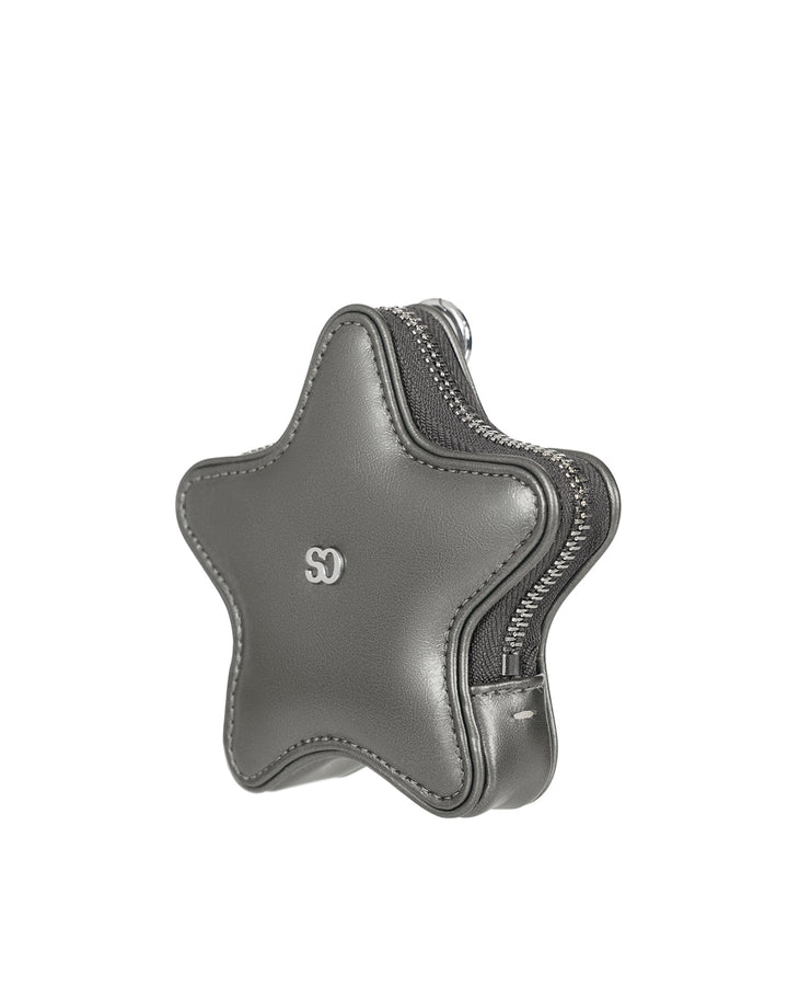 Stand Oil Star Pods Keyring — Metallic Gray