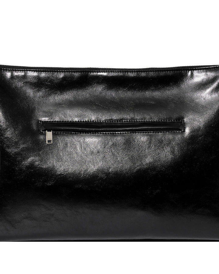 Stand Oil Ooze Bag — Slouchy Crossbody — Black