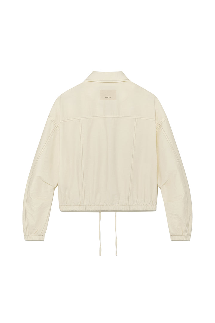 Matin Kim Layered Point String Light Jumper — Ivory