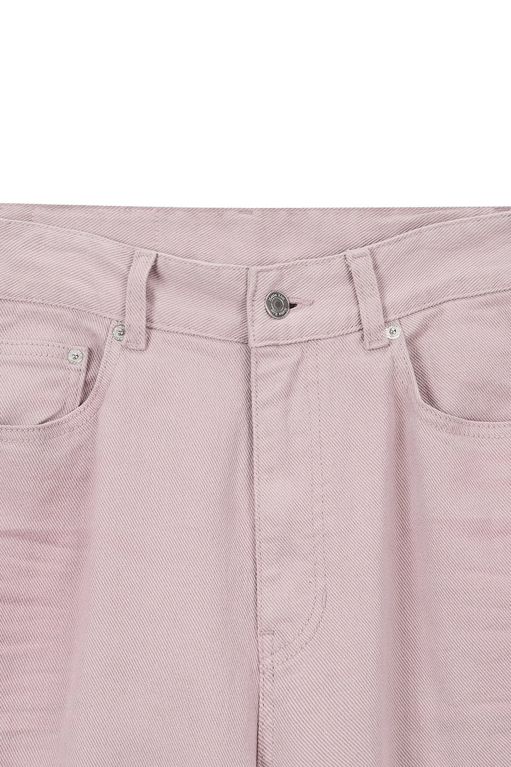 Matin Kim Color Point Washed Denim — Pink