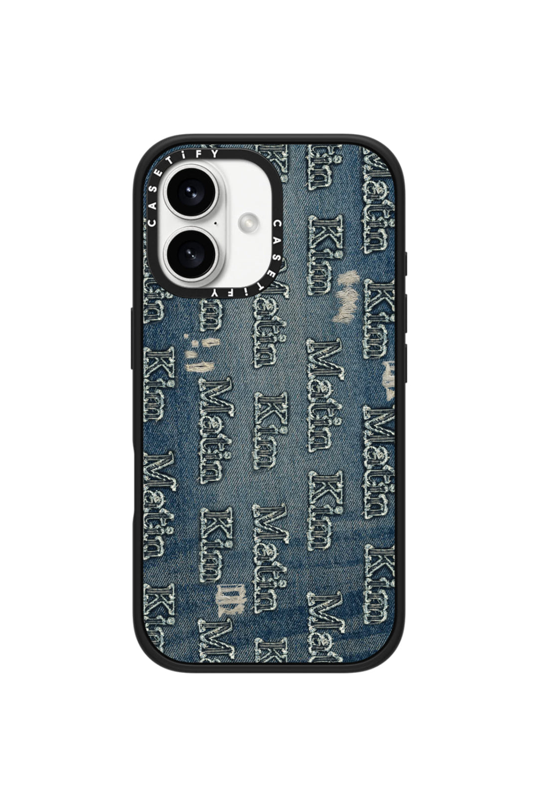 Matin Kim x Casetify Denim Case — Blue