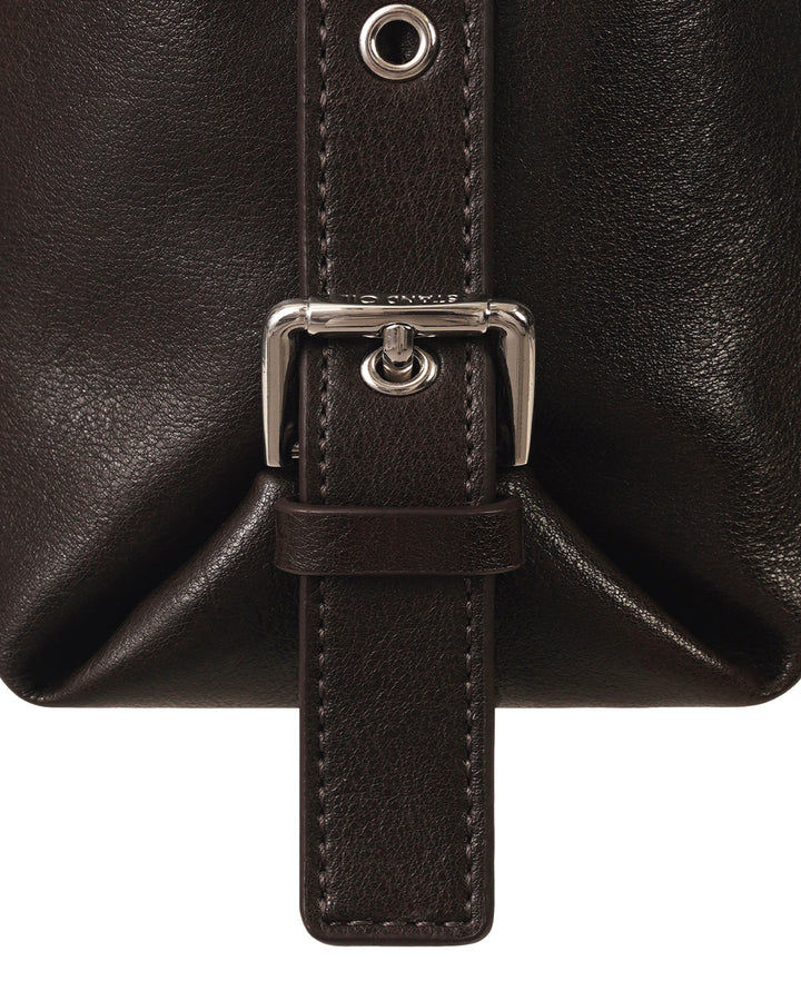 Stand Oil Mushy Bag Mini — Maroon