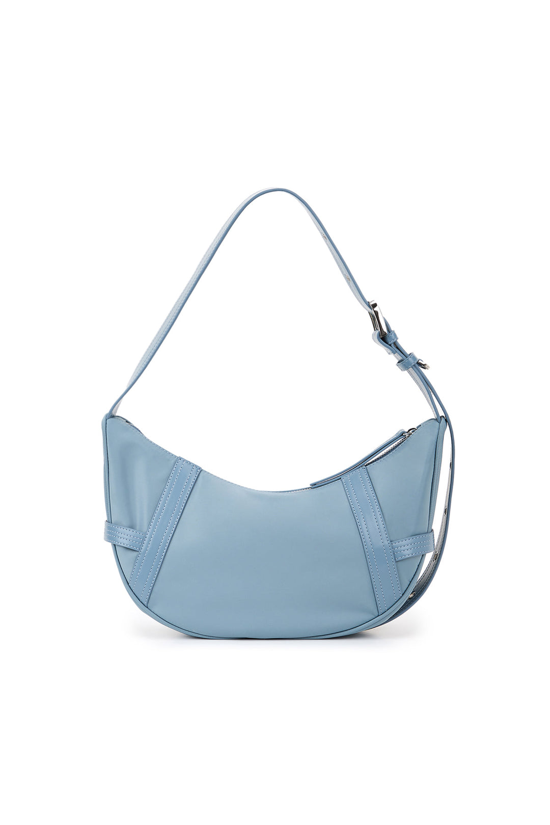 Matin Kim Fabric Arc Hobo Bag in Smoke — Blue