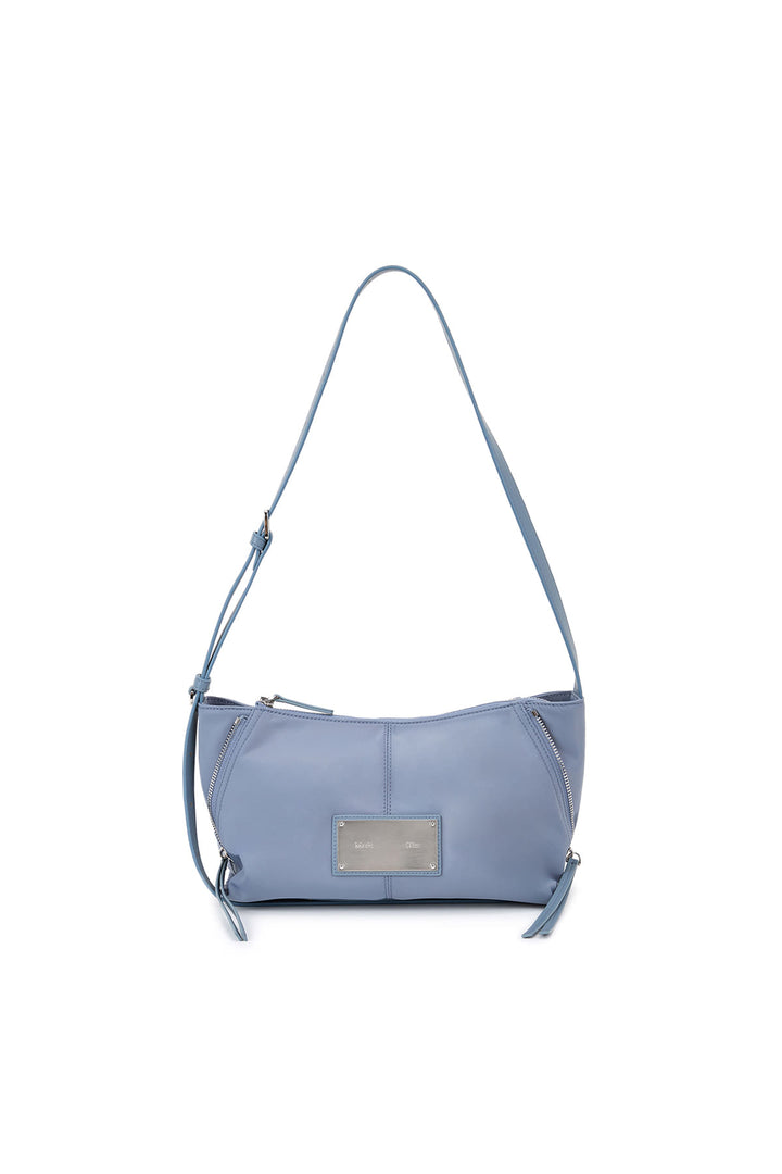 Matin Kim Side Zipper Two-Way Nylon Bag — Blue