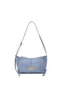 Matin Kim Side Zipper Two-Way Nylon Bag — Blue