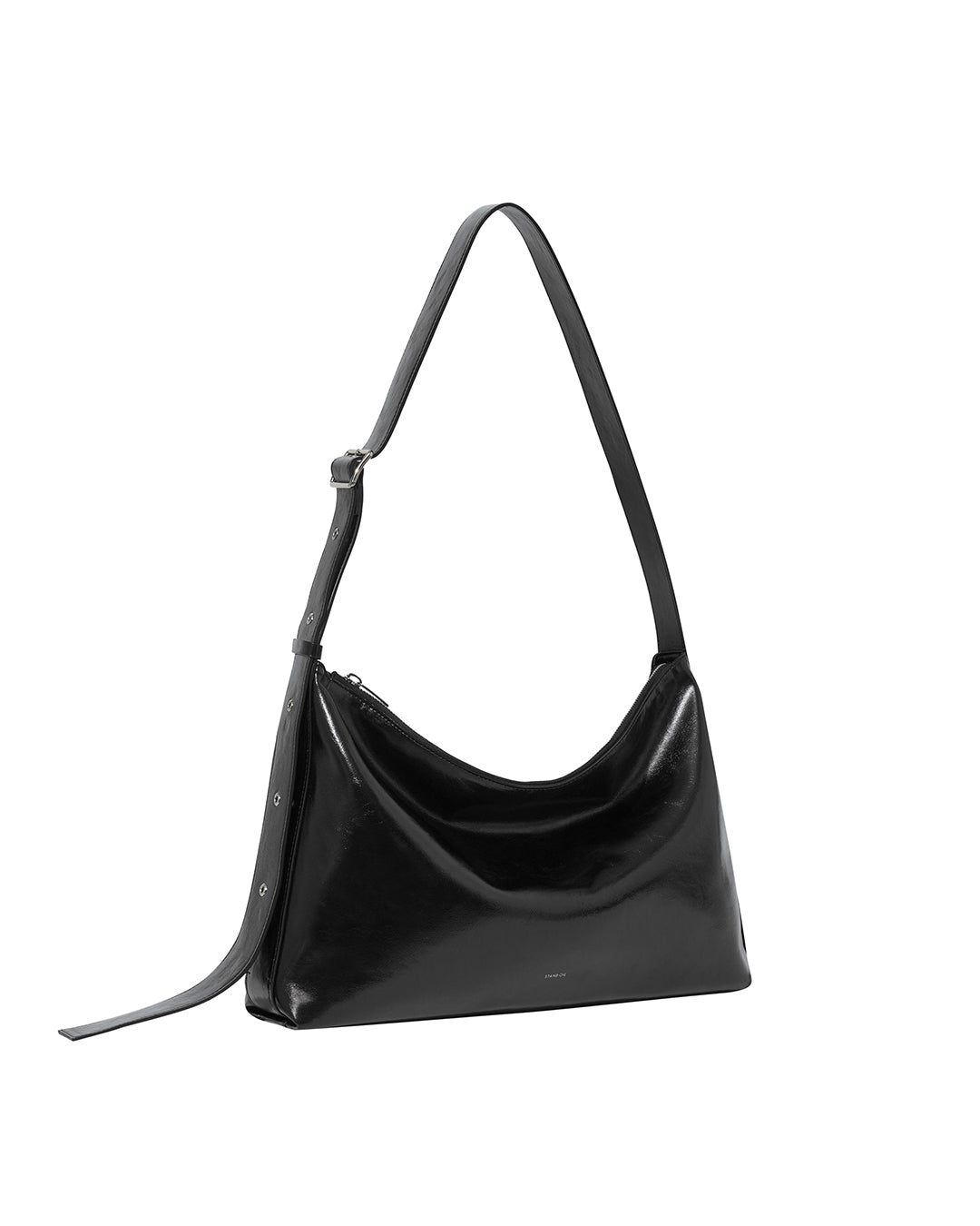 Stand Oil Ooze Bag — Slouchy Crossbody — Black