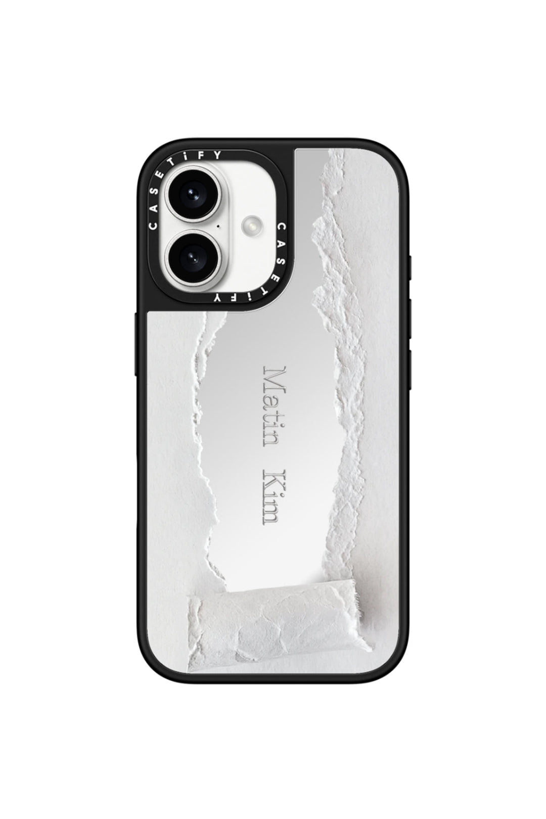 Matin Kim x Casetify Paper Case — Silver