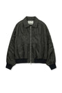 Matin Kim Small Logo Shirring Jumper — Khaki