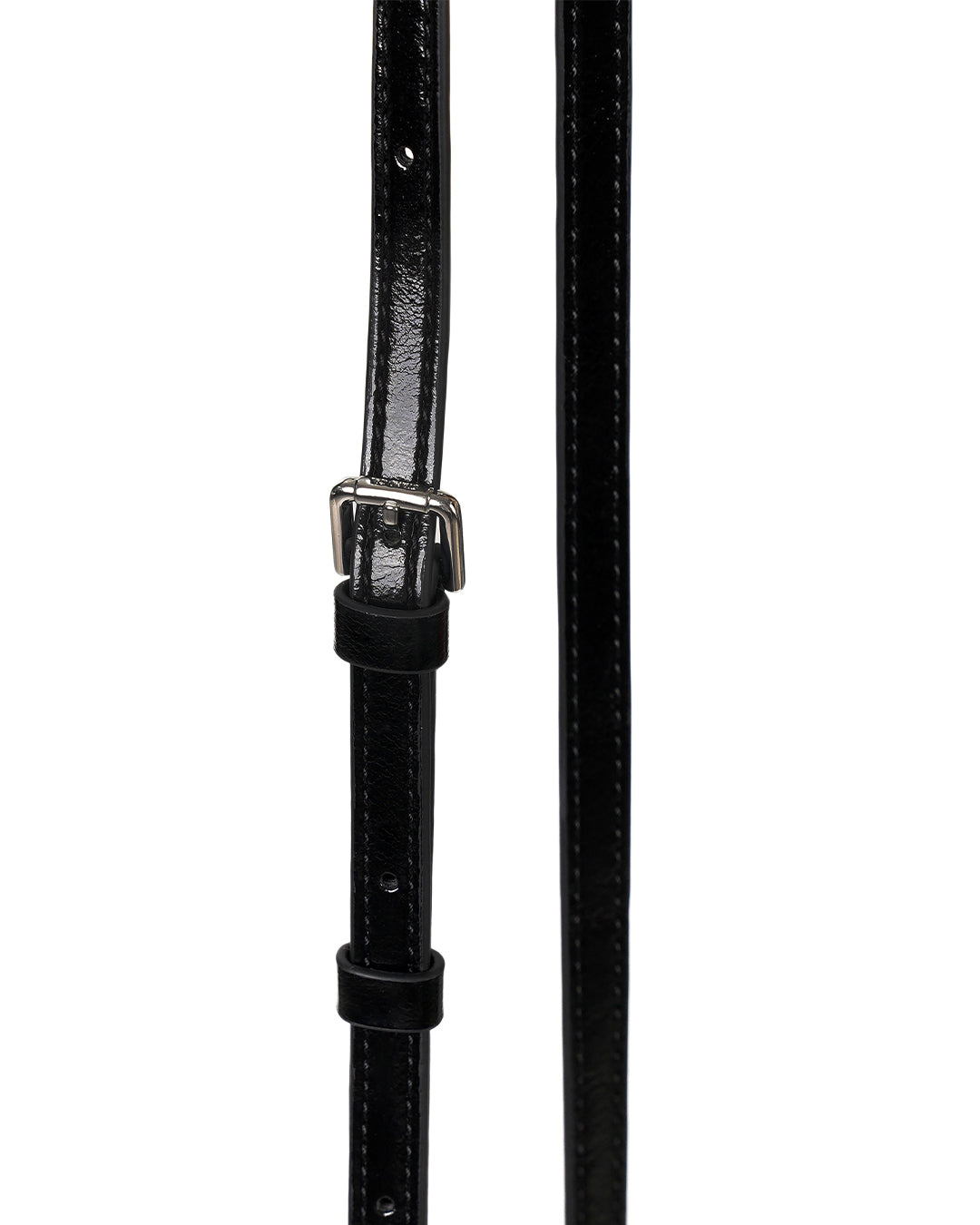 Stand Oil Cookie Accordion Bag — Black