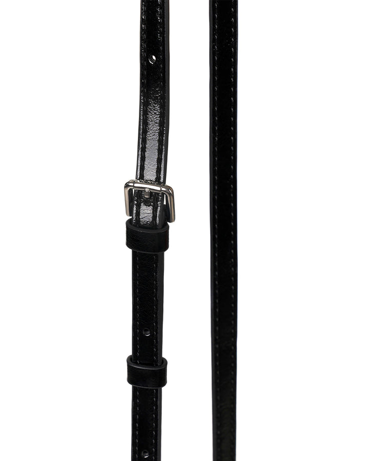 Stand Oil Cookie Accordion Bag — Black