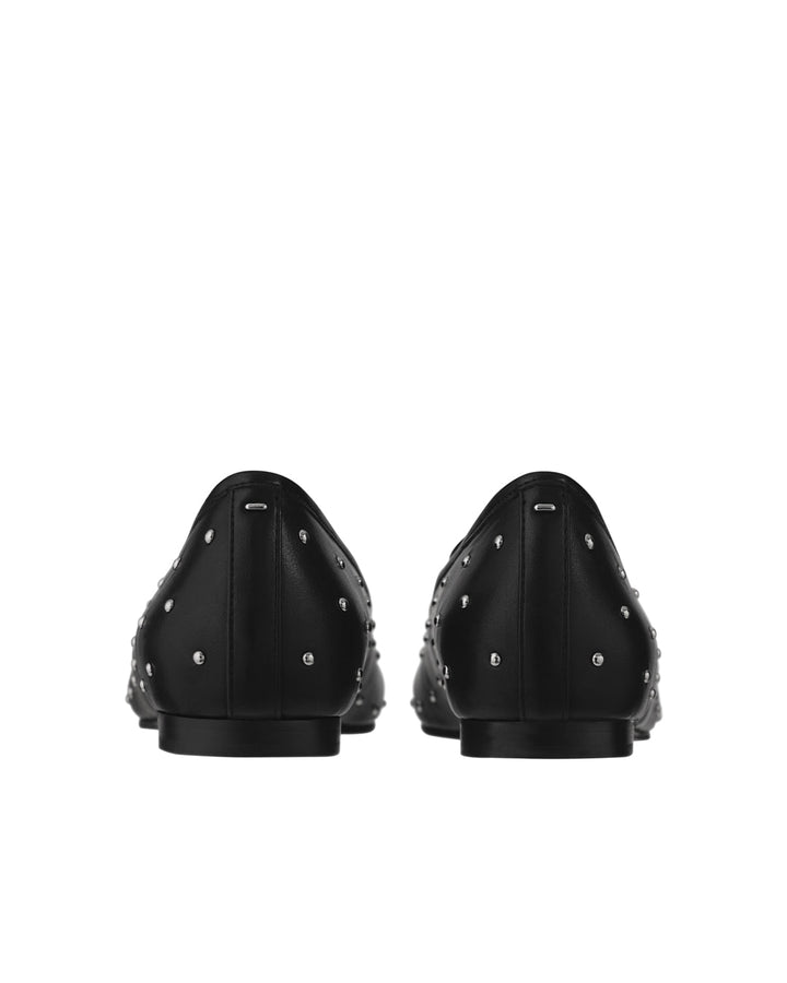Stand Oil Faye Mary Jane — Semi-Square Flat — Stud Black