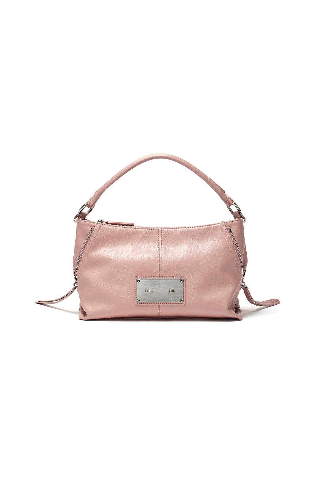 Matin Kim Side Zipper Two Way Bag — Pink
