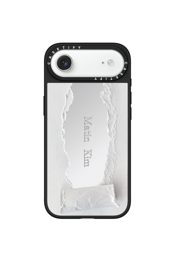 Matin Kim x Casetify Paper Case — Silver