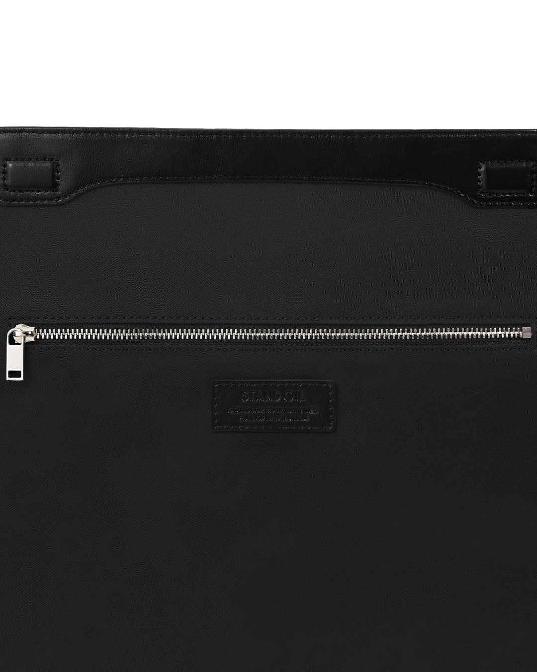 Stand Oil Velow Bag — Sculptural Crossbody — Black