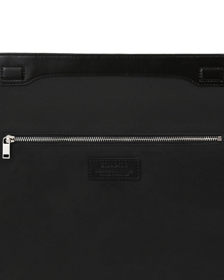 Stand Oil Velow Bag — Sculptural Crossbody — Black