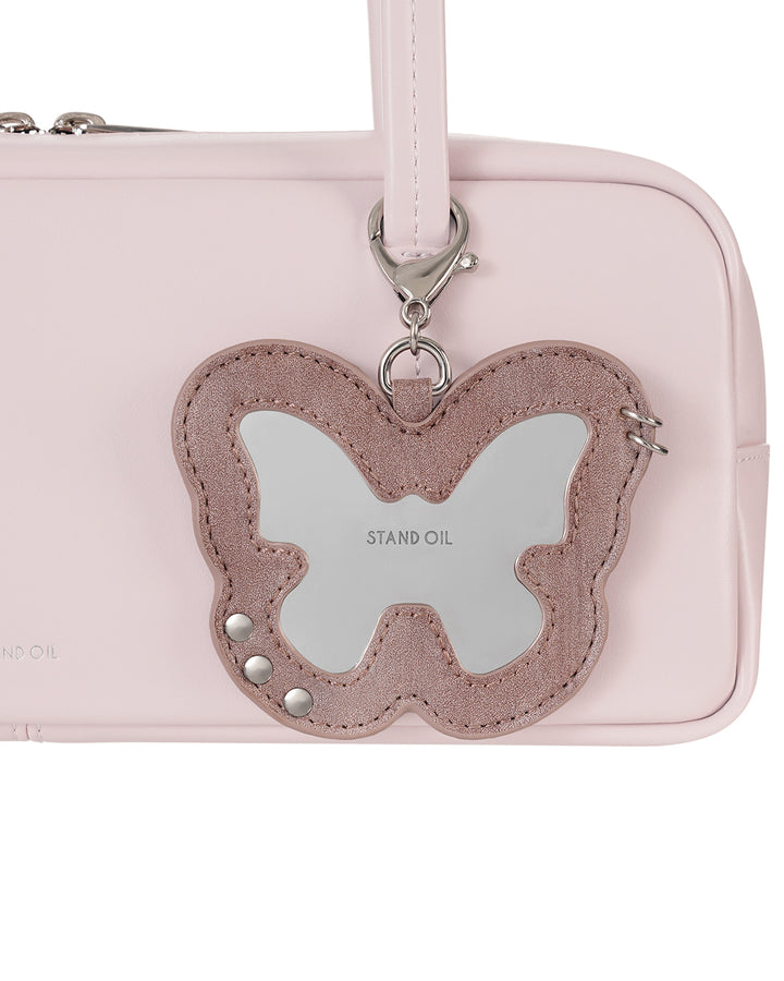 Stand Oil Fleeting Mirror Keyring — Pink