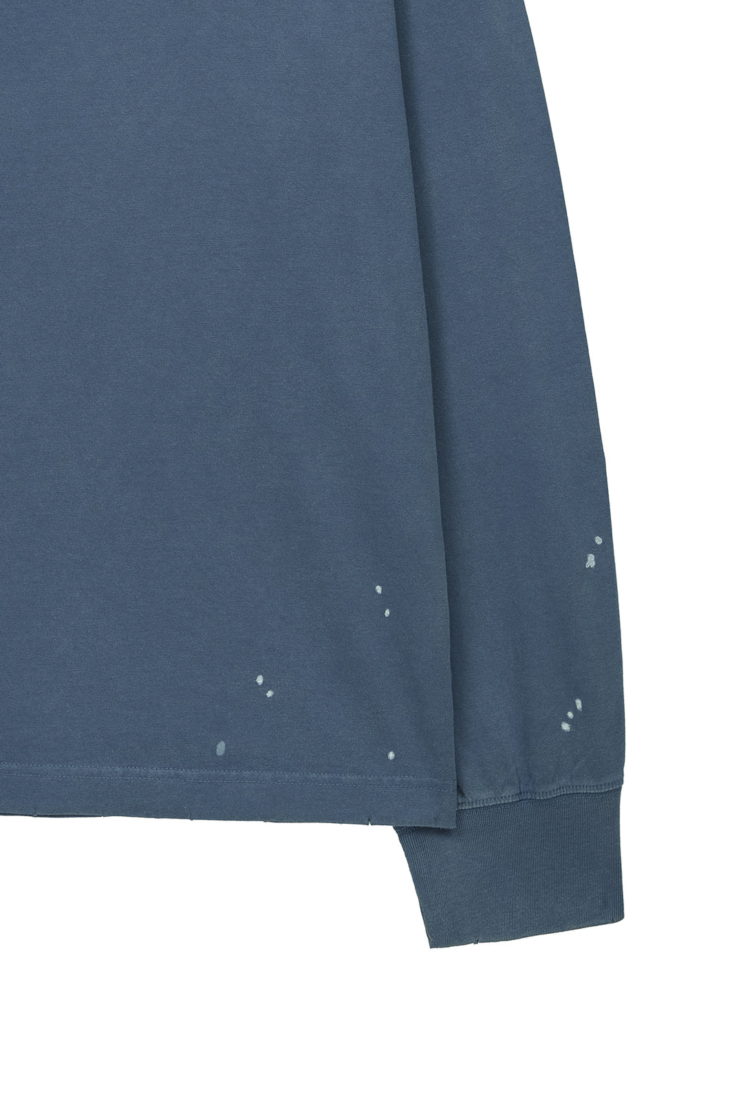 Matin Kim Vintage Washed Logo Top — Blue