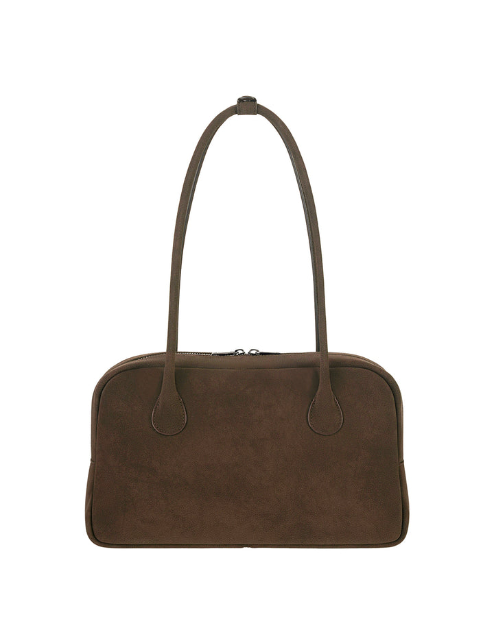 Stand Oil Momo Bag Large — Boston Shoulder — Maroon