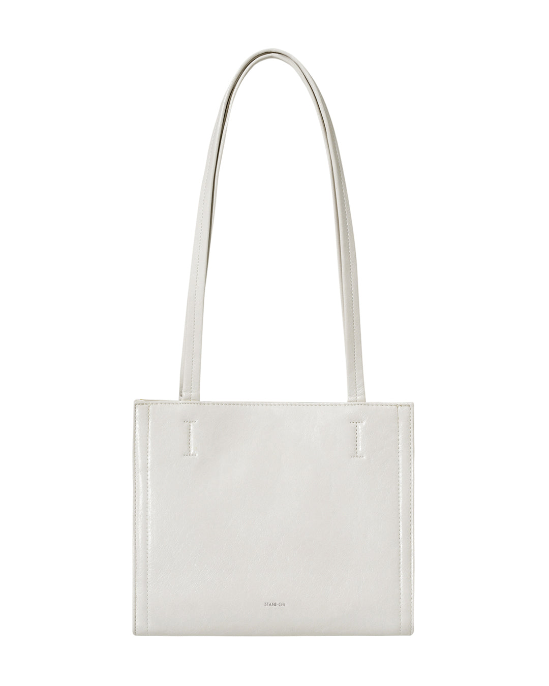 Stand Oil Oblong Mini Bag — Cream