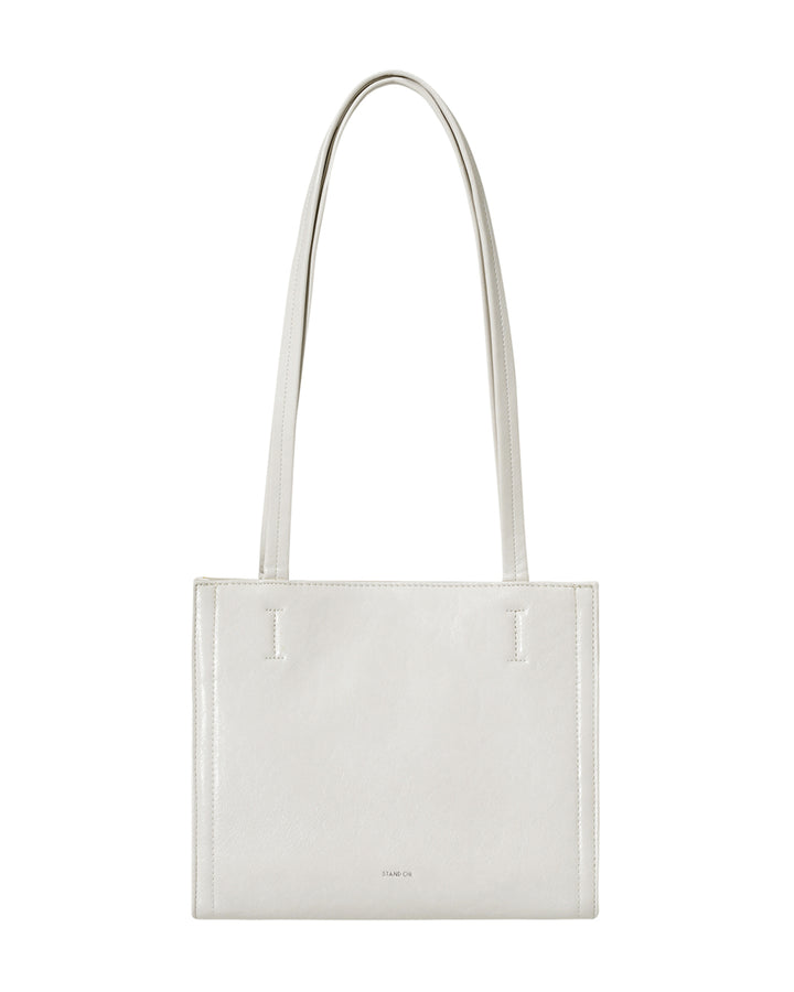 Stand Oil Oblong Mini Bag — Cream