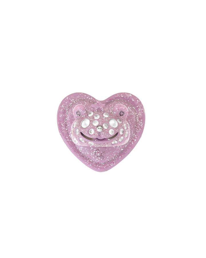 Stand Oil Princess Bear Grip Ring — Glitter Pink