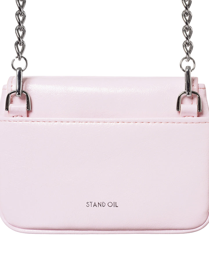 Stand Oil Ditto Wallet — Glossy Card Case — Baby pink