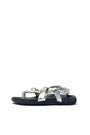 Matin Kim String Flip Flop Sandal — Silver