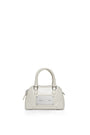 Matin Kim Curve Zip Mini Bag — Light Grey