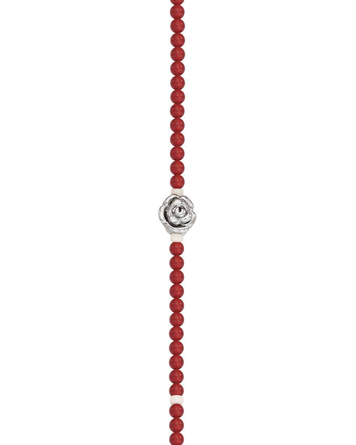 Stand Oil Jamano Rose Necklace — Red
