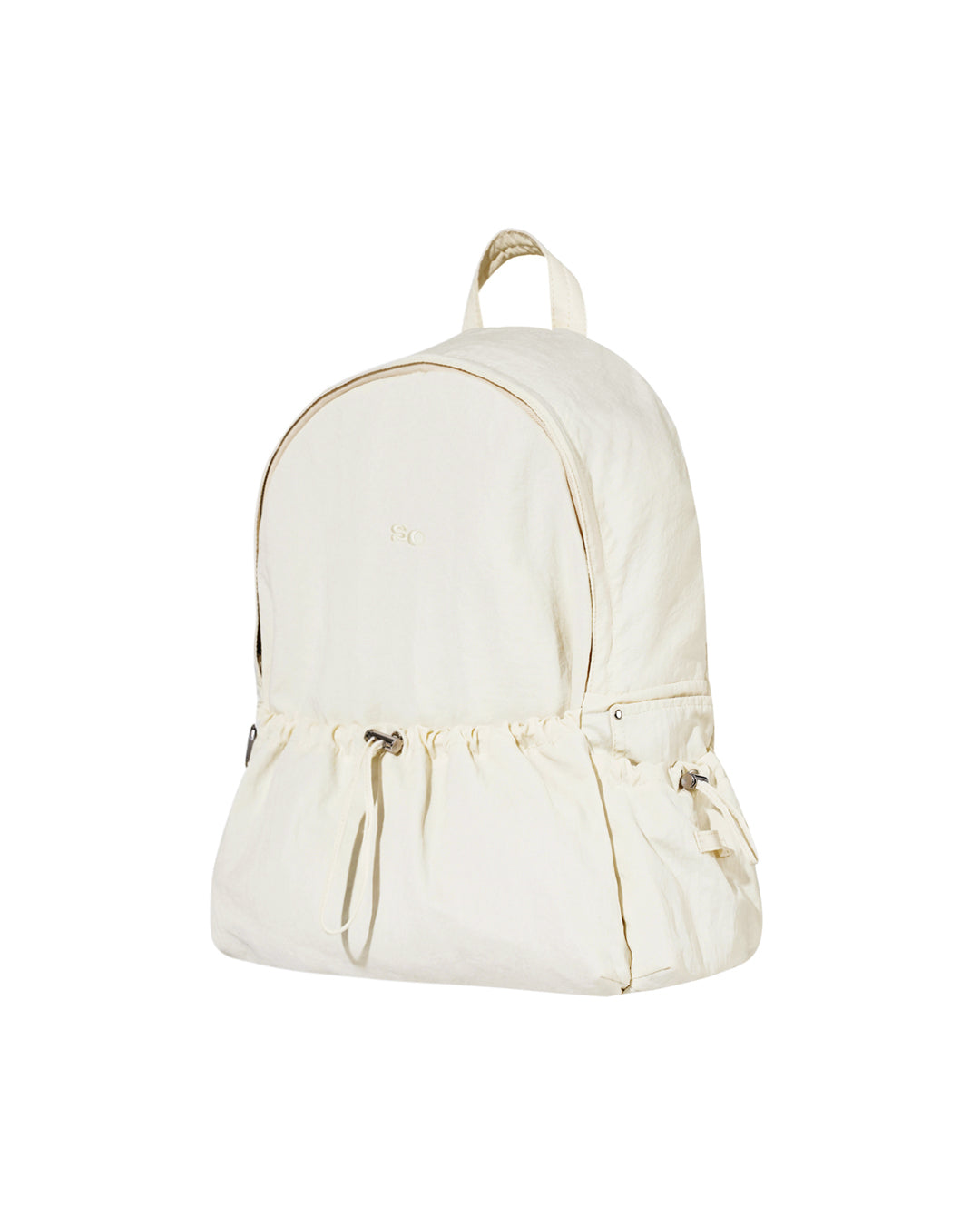 Stand Oil Tied Backpack — Cream