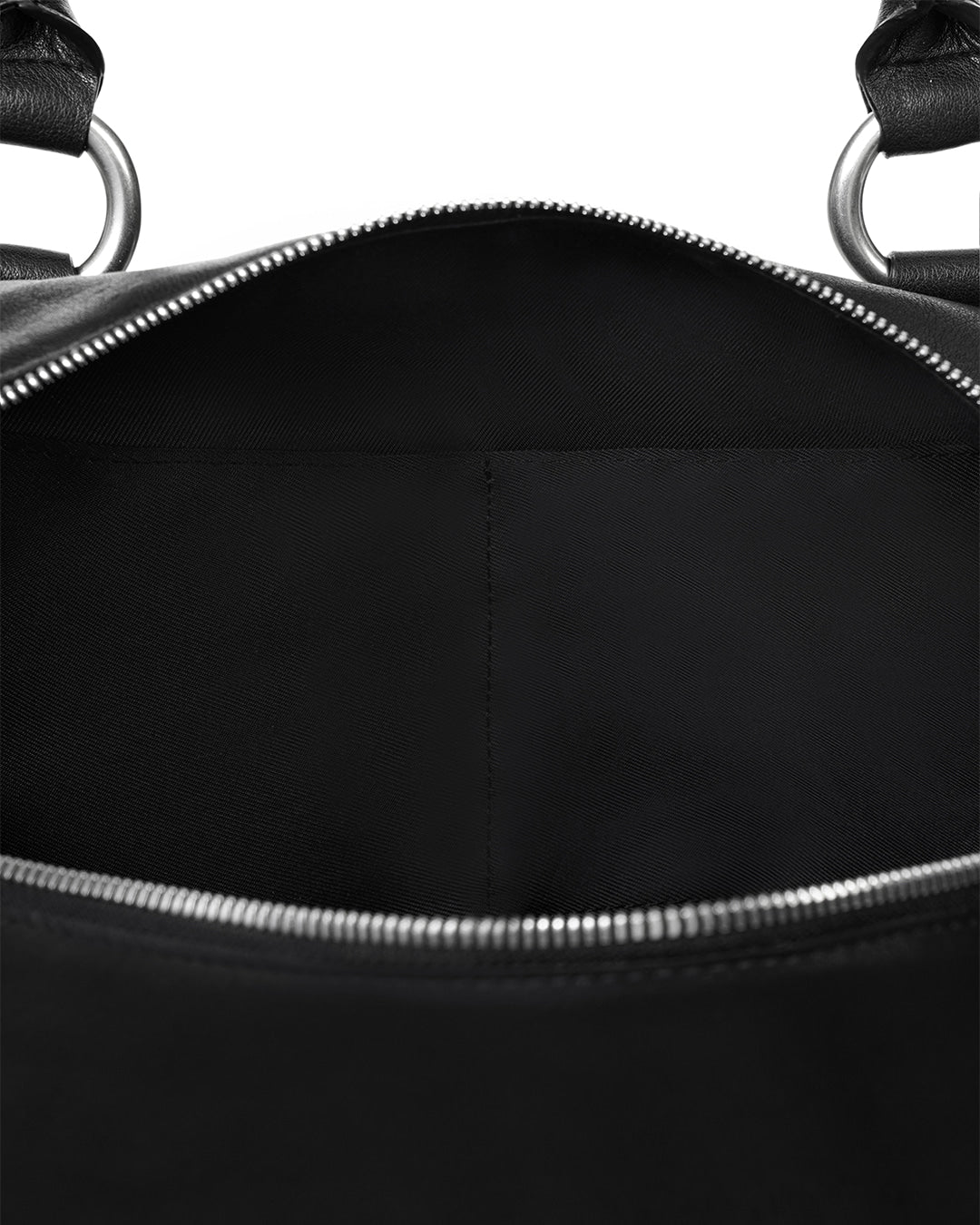 Stand Oil Zuni Bag — Washed Leather Crossbody — Black