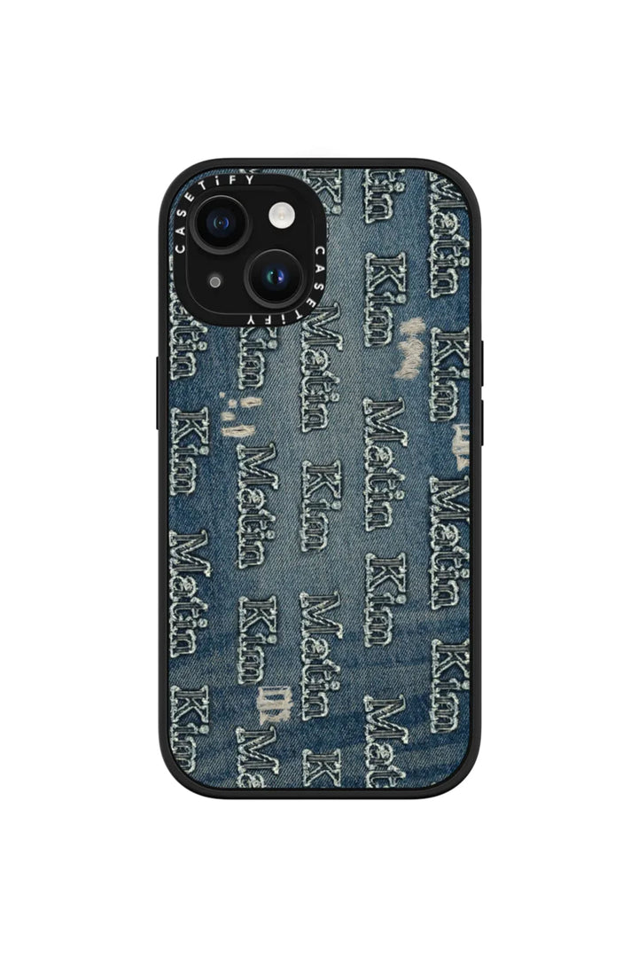 Matin Kim x Casetify Denim Case — Blue