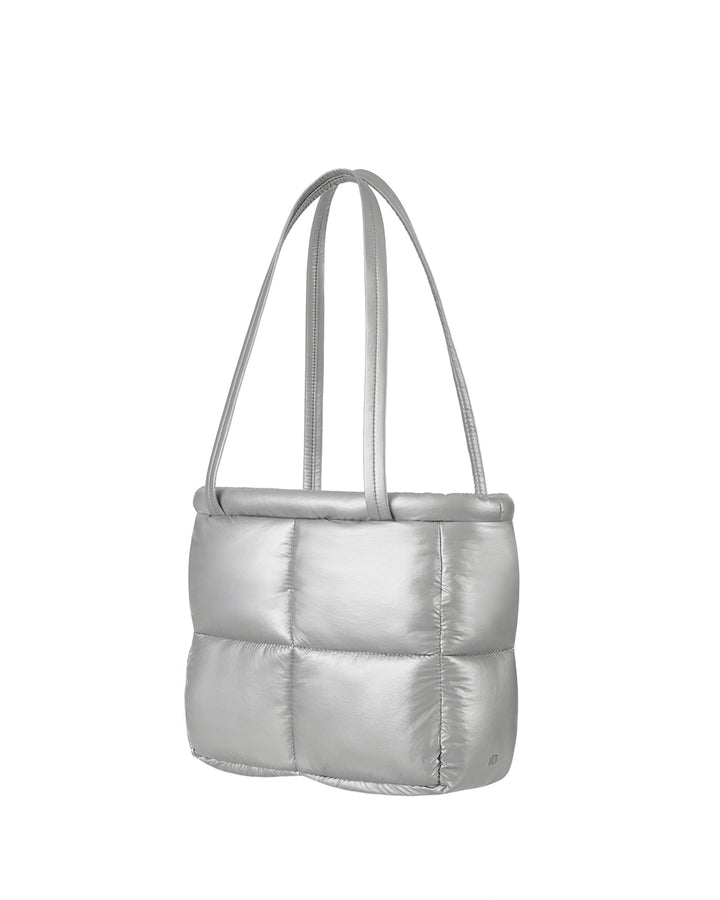 Stand Oil Bubble Bag Mini — Silver