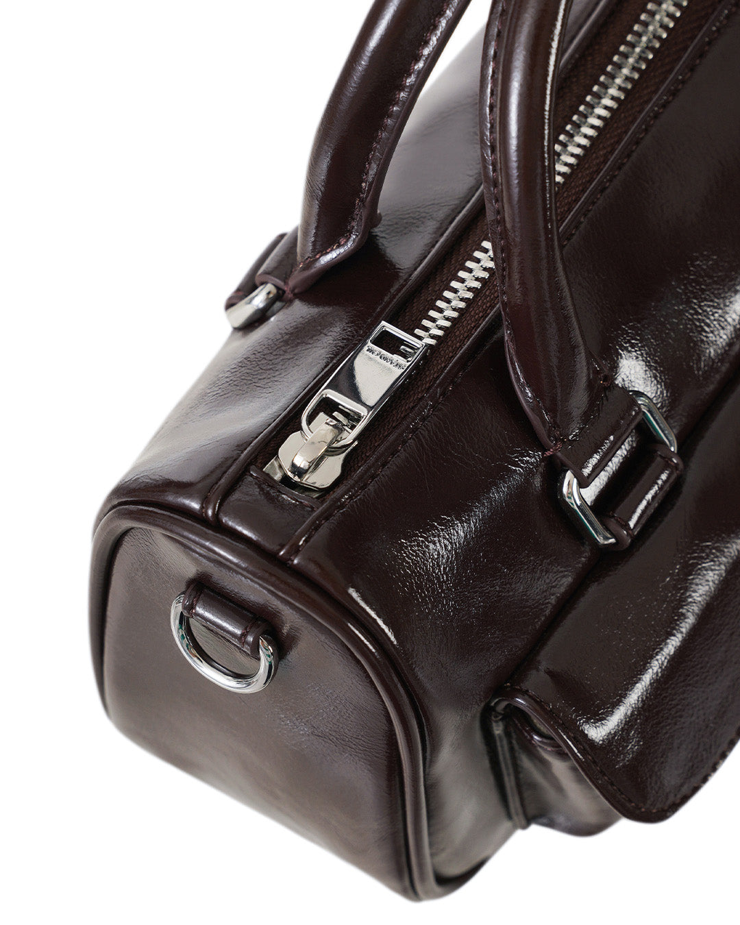 Stand Oil Chubby Half Bag — Maroon